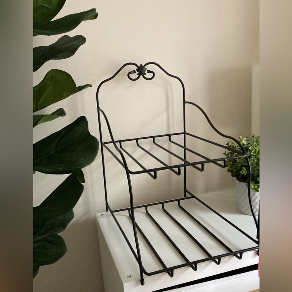 Longaberger Wrought Iron Paper Tray